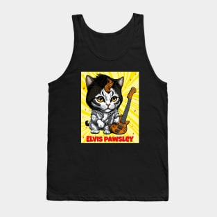 Elvis the Cat Pawsley Tank Top